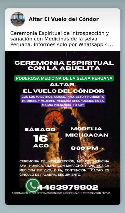 Ceremonia Morelia 16 de agosto